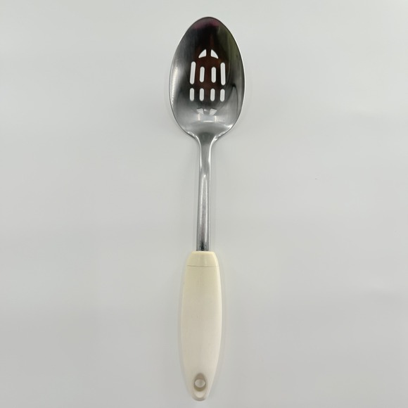 Pyrex Other - Vintage Pyrex Stainless Steel Slotted Spoon Handle 80s 90s Vtg Kitchen Tool